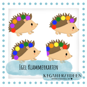Igel Klammerkarten Reihenfolgen - Download