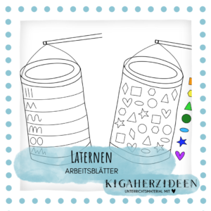 Arbeitsblätter Laternen - Download
