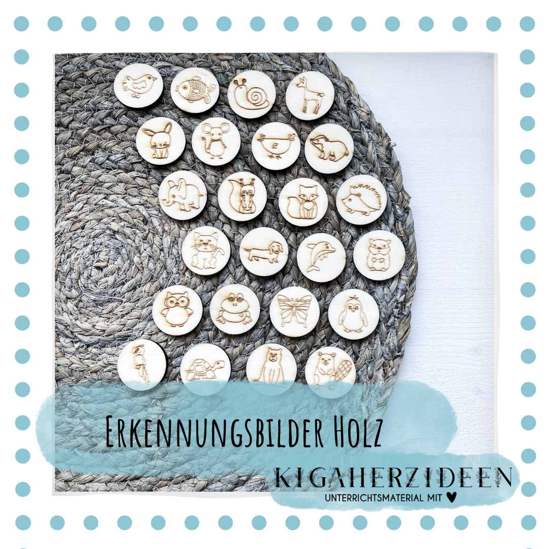 Erkennungsbilder Holz
