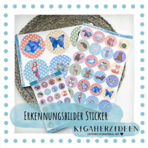 Erkennungsbilder - Sticker - bunt