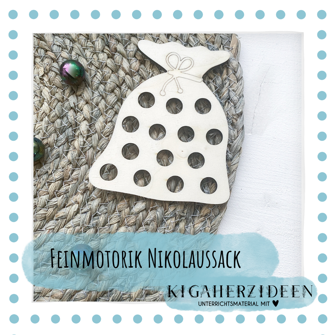 Feinmotorik Nikolaussack