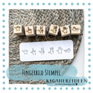 Fingerbild Stempel 1 bis 6