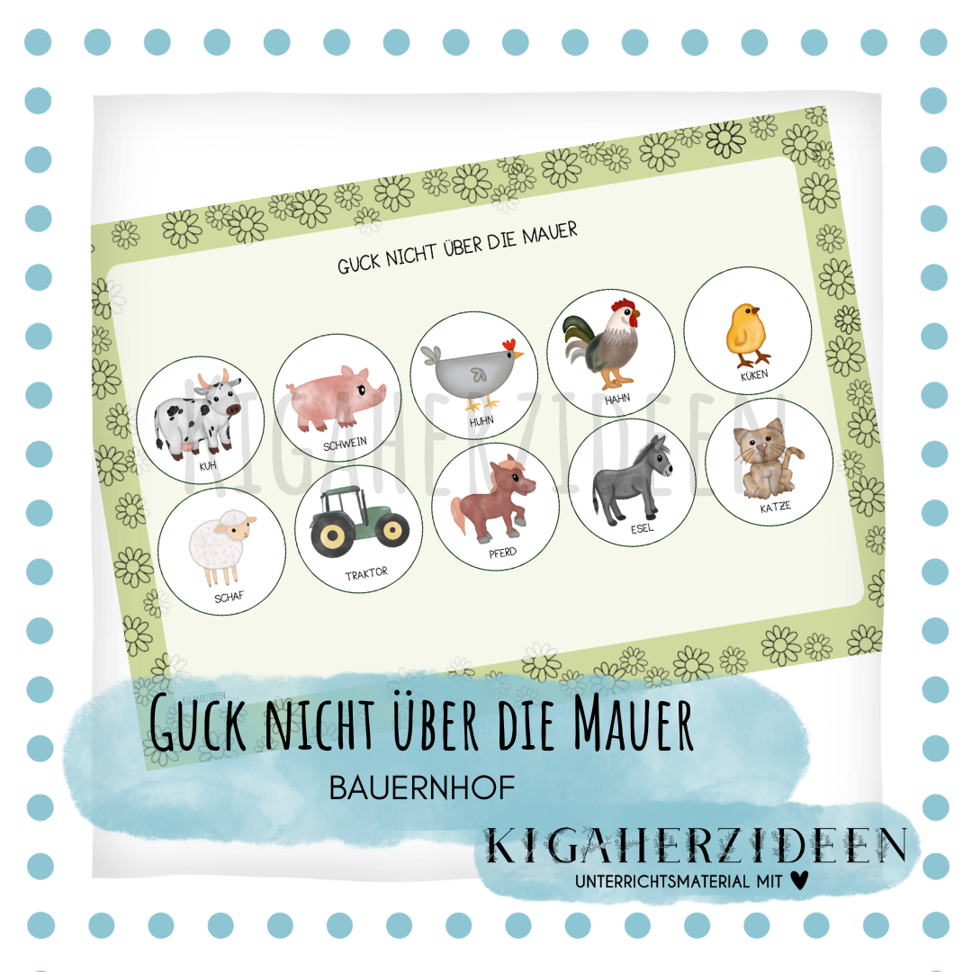 Guck nicht über die Mauer - Bauernhof - Download
