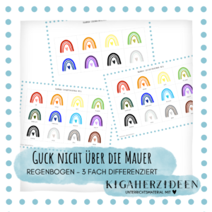 Guck nicht über die Mauer - Regenbogen - Download