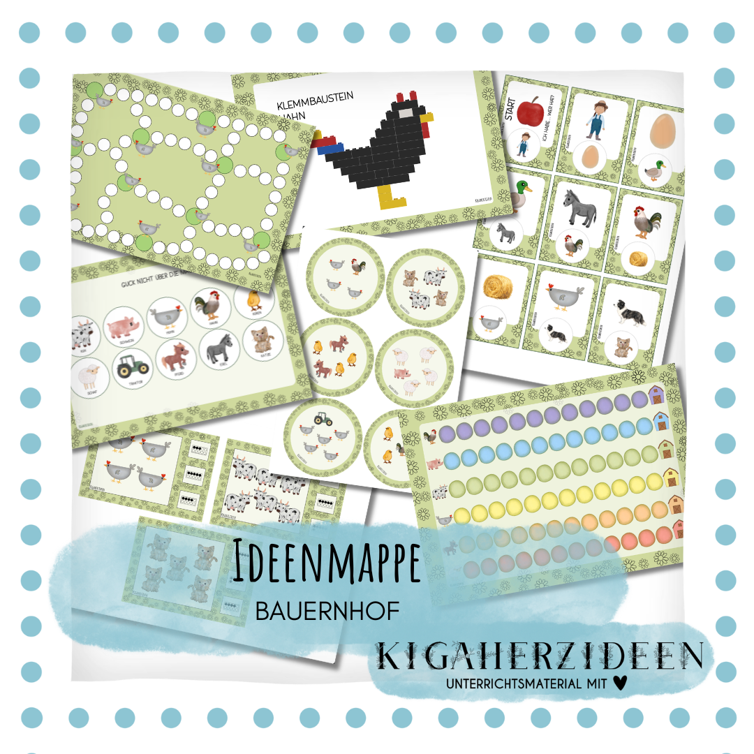 Ideenmappe Bauernhof