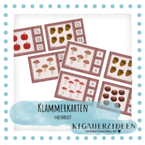 Klammerkarten Herbst - Download