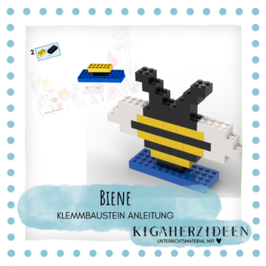 Klemmbaustein Anleitung Biene - Download