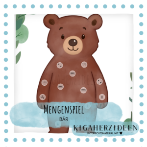 Mengenspiel Bär - Download