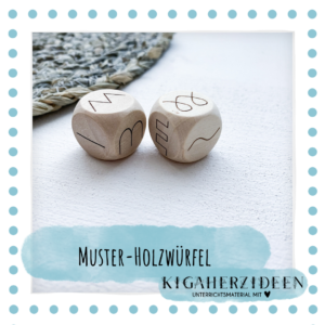 Muster Holzwürfel