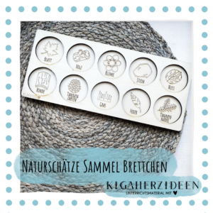Naturschätze Sammel Brettchen