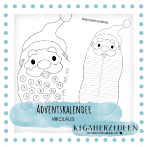 Nikolaus Adventskalender - Download