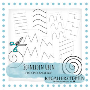 Schneiden üben Freispielangebot - Download