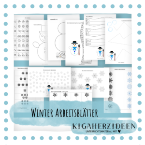 Arbeitsblätter Winter - Download