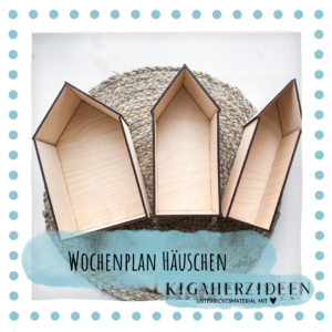 Wochenplanhäuschen