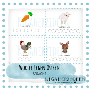Wörter legen Ostern - Download