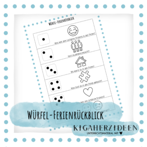Würfel-Ferienrückblick - Download